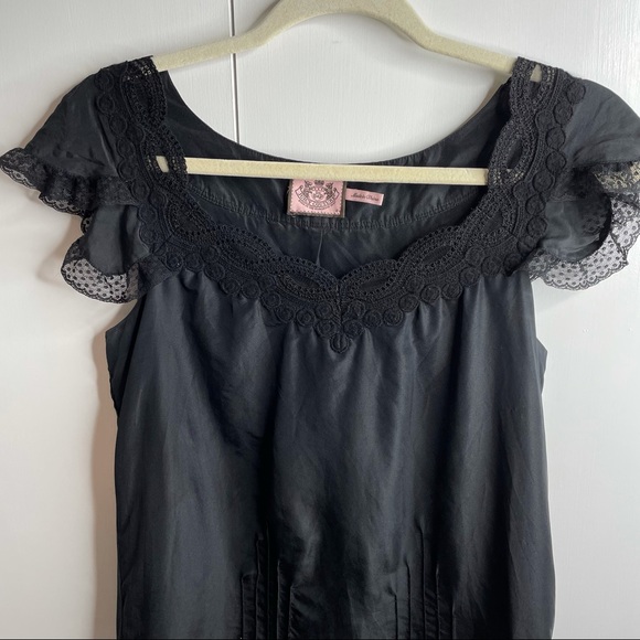 Juicy Couture Black Lacey Dress - Picture 3 of 9